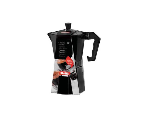 IBILI Cafetière italienne 3 tasses noire Ibili IBILI Cafetière italienne 3 tasses noire Ibili