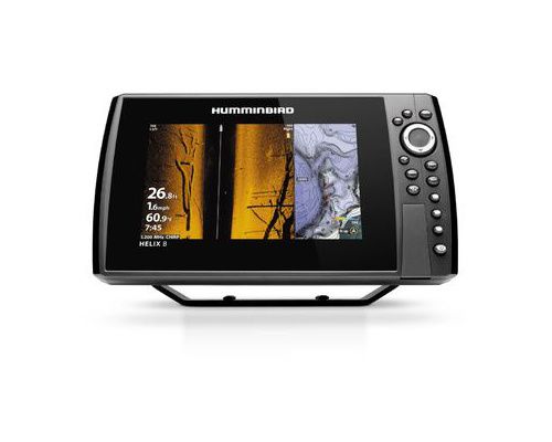 HUMMINBIRD Combiné GPS Helix 8 G4 MEGA SI sonde TA + Carte Humminbird