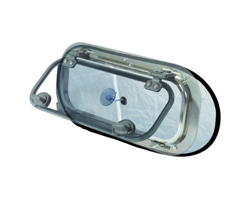 PLASTIMO Rideau occultant/moustiquaire 490x230 mm pour hublo Plastimo PLASTIMO Rideau occultant/moustiquaire 490x230 mm pour hublo Plastimo