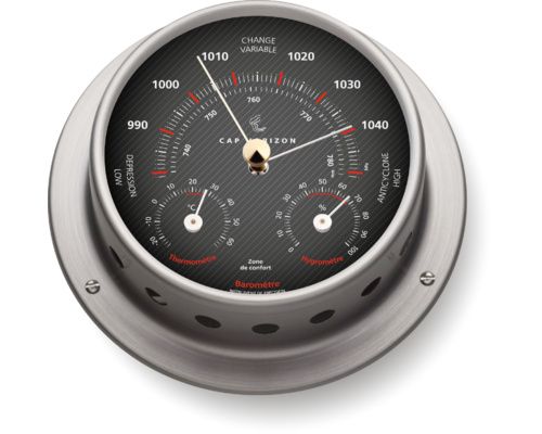 CAP HORIZON Motor baro-thermo-hygro Ø 100mm Barigo CAP HORIZON Motor baro-thermo-hygro Ø 100mm Barigo