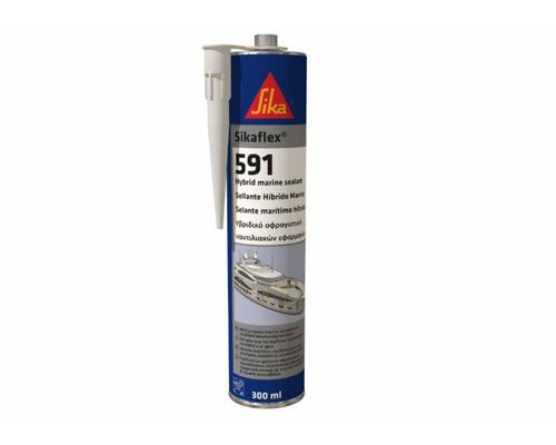 SIKA 591 Colle mastic Hybride multi-usage Blanc - 300ml Sika