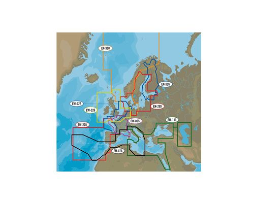 CMAP 4D MAX+ Wide Sud-est Méditerranée et Mer Noire C-Map CMAP 4D MAX+ Wide Sud-est Méditerranée et Mer Noire C-Map