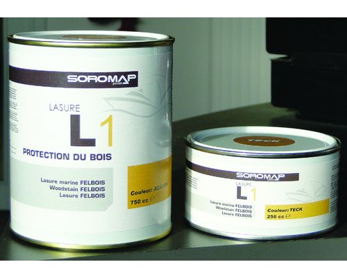 SOROMAP Lasure marine l1 teck 0.750l Soromap SOROMAP Lasure marine l1 teck 0.750l Soromap