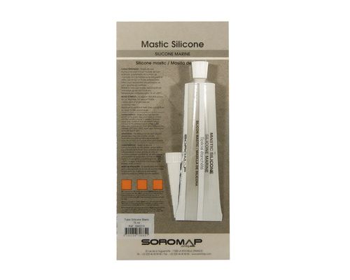SOROMAP Mastic silicone tube 75mL transparent Soromap SOROMAP Mastic silicone tube 75mL transparent Soromap