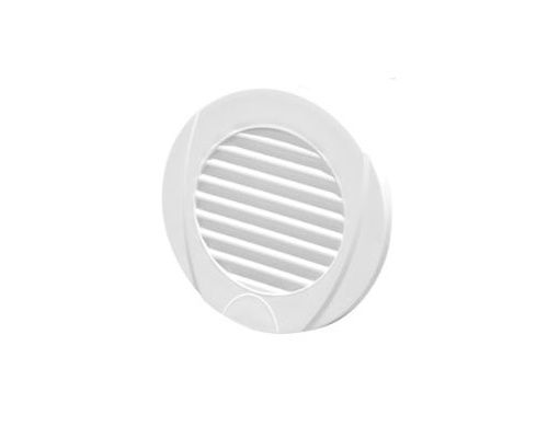 NUOVA RADE Grille aeration plastique ronde blanche Ø102 mm Nuova Rade NUOVA RADE Grille aeration plastique ronde blanche Ø102 mm Nuova Rade
