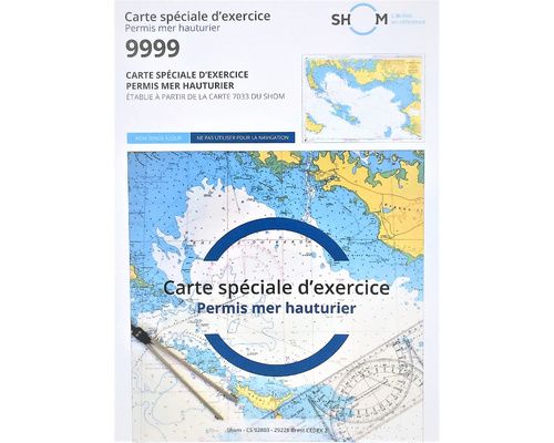 SHOM L9999 speciale permis mer hauturier Shom