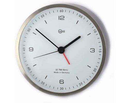 BARIGO Pentable pendule blanche avec alarme Barigo BARIGO Pentable pendule blanche avec alarme Barigo