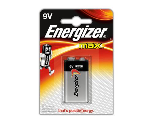 ENERGIZER Max Piles 6LR61 9V, blister de 1 Energizer ENERGIZER Max Piles 6LR61 9V, blister de 1 Energizer