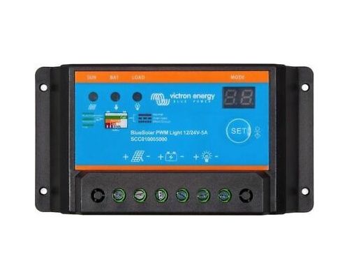 VICTRON Régulateur BlueSolar PWM Light 12/24V 5A Victron