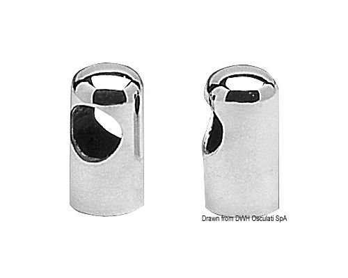 OSCULATI Main-courante passant inox 25 mm Osculati OSCULATI Main-courante passant inox 25 mm Osculati