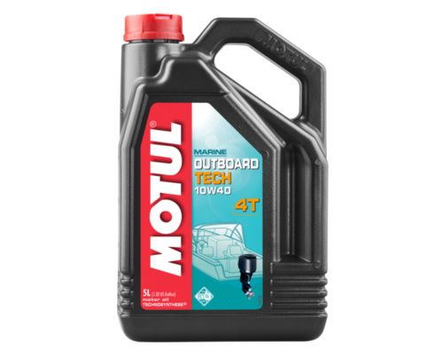 MOTUL Huile outboard tech 4t 10W40 - 5L Motul MOTUL Huile outboard tech 4t 10W40 - 5L Motul
