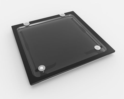 GOIOT Panneau Opal Flush T70 gris satiné 627 x 627mm Goiot GOIOT Panneau Opal Flush T70 gris satiné 627 x 627mm Goiot