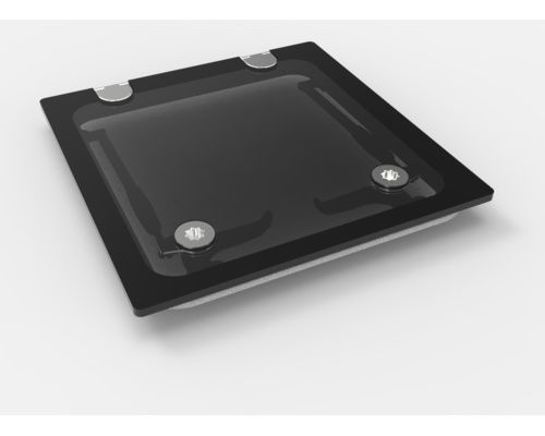 GOIOT Panneau Opal Flush T44 gris satiné 442 x 442mm Goiot GOIOT Panneau Opal Flush T44 gris satiné 442 x 442mm Goiot