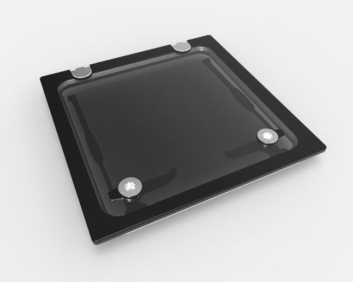 GOIOT Panneau Opal Flush T60 gris satiné 507 x 507mm Goiot GOIOT Panneau Opal Flush T60 gris satiné 507 x 507mm Goiot