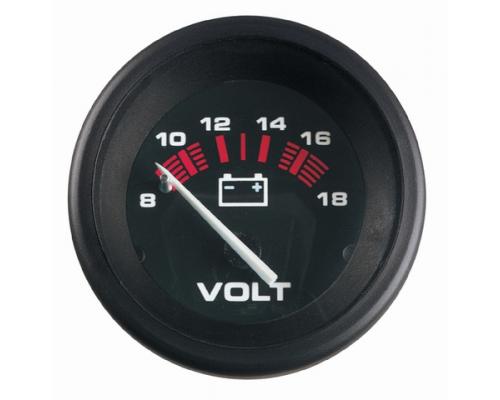 VEETHREE Amega Ø52mm voltmètre 8 - 18V VEETHREE Amega Ø52mm voltmètre 8 - 18V