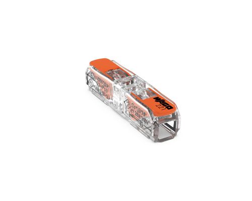 WAGO Connecteur de passage avec levier pour 2 conducteurs WAGO WAGO Connecteur de passage avec levier pour 2 conducteurs WAGO