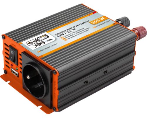 Convertisseur 300W + sortie USB Vechline Convertisseur 300W + sortie USB Vechline