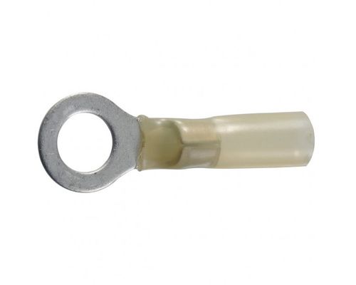EUROMARINE Cosses à œil étanches Ø10 mm jaune - les 4 Euromarine EUROMARINE Cosses à œil étanches Ø10 mm jaune - les 4 Euromarine