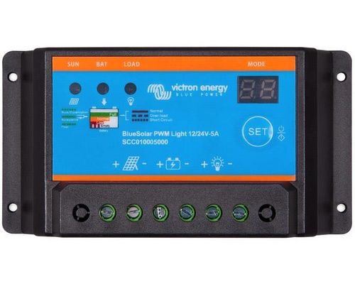 VICTRON Régulateur BlueSolar PWM Light 12/24V 10A Victron VICTRON Régulateur BlueSolar PWM Light 12/24V 10A Victron