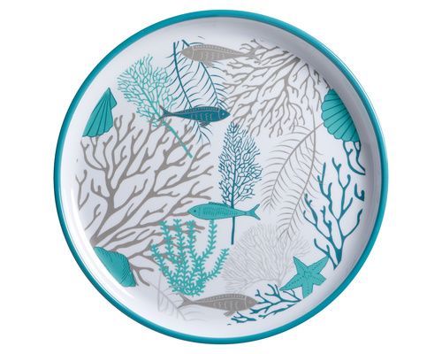 MARINE BUSINESS ASSIETTES PLATE COASTAL (X6) Marine Business