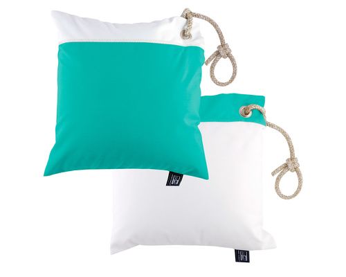 MARINE BUSINESS Lot de 2 coussins waterproof acqua/blanc Marine Business
