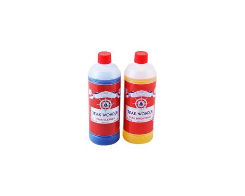 TEAK WONDER Combi-Pack Degrisant + Raviveur 2 x0.95 l TEAK WONDER TEAK WONDER Combi-Pack Degrisant + Raviveur 2 x0.95 l TEAK WONDER