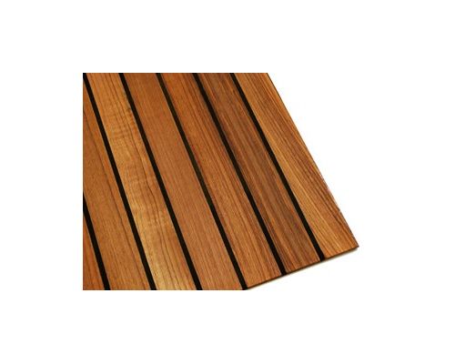 DIRECTEK Panneau teck jointé noir 1500 x 550 mm DIRECTEK Panneau teck jointé noir 1500 x 550 mm