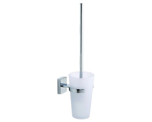TESA Klaam ensemble mural brosse WC, métal chromé, carré Tesa TESA Klaam ensemble mural brosse WC, métal chromé, carré Tesa