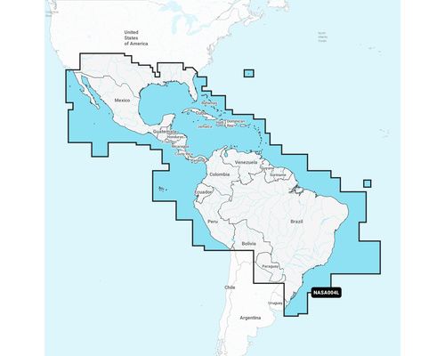 NAVIONICS+ LARGE SD - MEXIQUE, CARAIBES AU BRESIL Navionics NAVIONICS+ LARGE SD - MEXIQUE, CARAIBES AU BRESIL Navionics