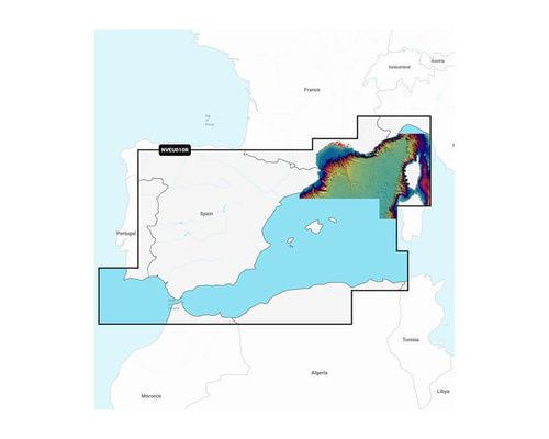 GARMIN NAVIONICS VISION+ EU010R MEDITERRANEE OUEST Garmin GARMIN NAVIONICS VISION+ EU010R MEDITERRANEE OUEST Garmin