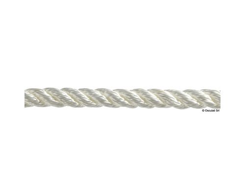 BIGSHIP Cordage polyester 3 torons Ø16 mm blanc x100 BigShip BIGSHIP Cordage polyester 3 torons Ø16 mm blanc x100 BigShip