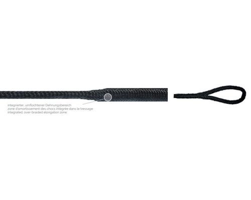 Amarre Polyester avec amortisseur ø 12 mm -lg 6m SHOCK-LINE Amarre Polyester avec amortisseur ø 12 mm -lg 6m SHOCK-LINE