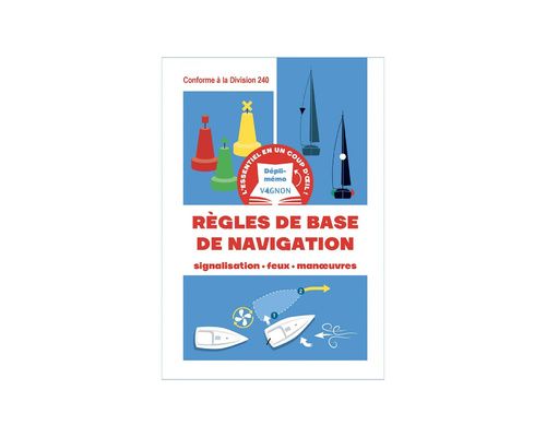 VAGON Dépli-mémo: règles de base de navigation Vagnon VAGON Dépli-mémo: règles de base de navigation Vagnon