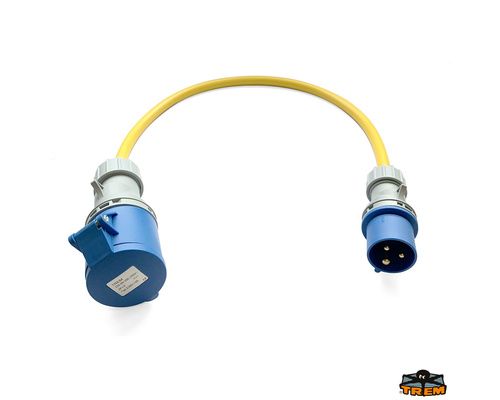 Adaptateur male 16A femelle 32 A Trem Adaptateur male 16A femelle 32 A Trem