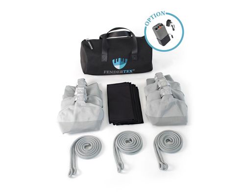 FENDERTEX Pack 6 Pare-battages avec bouts / sac de transport Fendertex