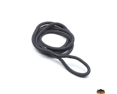 Tresse polyester noire pour pare-battage Ø8mm - 1,5m Trem Tresse polyester noire pour pare-battage Ø8mm - 1,5m Trem