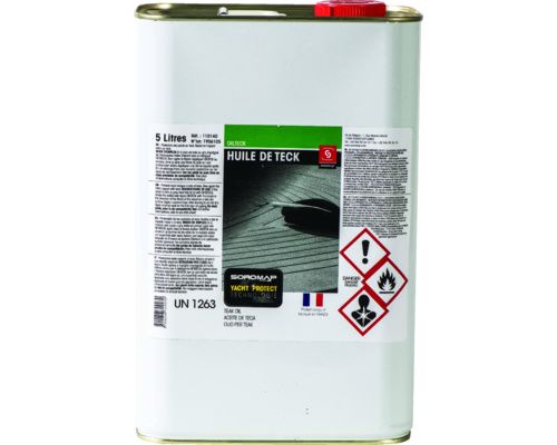 SOROMAP Huile de teck - 5l Soromap SOROMAP Huile de teck - 5l Soromap