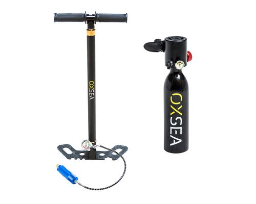 OXSEA BOUTEILLE OX500+ & POMPE MANUELLE OXSEA OXSEA BOUTEILLE OX500+ & POMPE MANUELLE OXSEA
