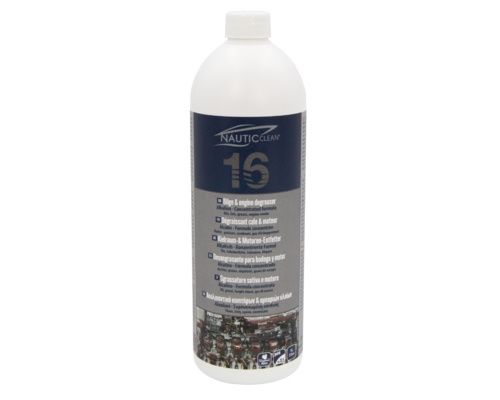 NAUTIC CLEAN 16 Dégraissant cale & moteur - flacon 1 L Nautic Clean NAUTIC CLEAN 16 Dégraissant cale & moteur - flacon 1 L Nautic Clean