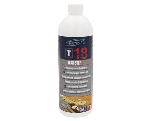 NAUTIC CLEAN 18 Raviveur teck Step 2 - flacon 1 L Nautic Clean NAUTIC CLEAN 18 Raviveur teck Step 2 - flacon 1 L Nautic Clean