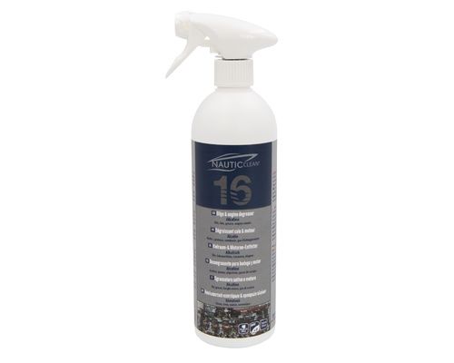 NAUTIC CLEAN 16 Dégraissant cale & moteur - vapo 750 ml Nautic Clean NAUTIC CLEAN 16 Dégraissant cale & moteur - vapo 750 ml Nautic Clean