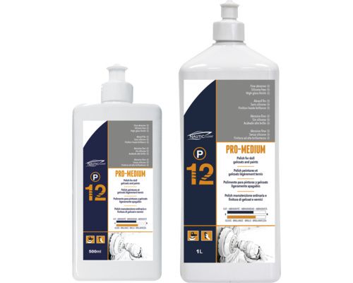 NAUTIC CLEAN 12 Polish Pro Médium - flacon 500 ml Nautic Clean NAUTIC CLEAN 12 Polish Pro Médium - flacon 500 ml Nautic Clean