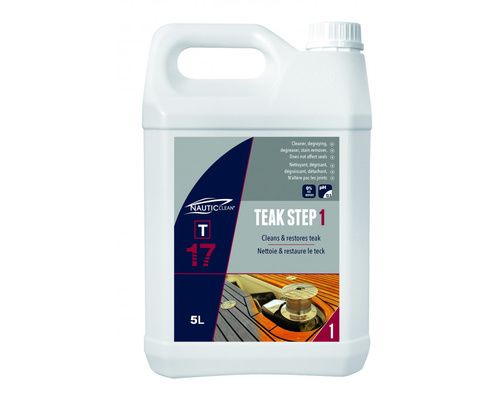NAUTIC CLEAN 17 Nettoyant teck Step 1 - 5 L Nautic Clean NAUTIC CLEAN 17 Nettoyant teck Step 1 - 5 L Nautic Clean
