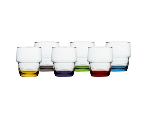 MARINE BUSINESS PARTY - Verre empilable - Set 6 pcs Marine Business
