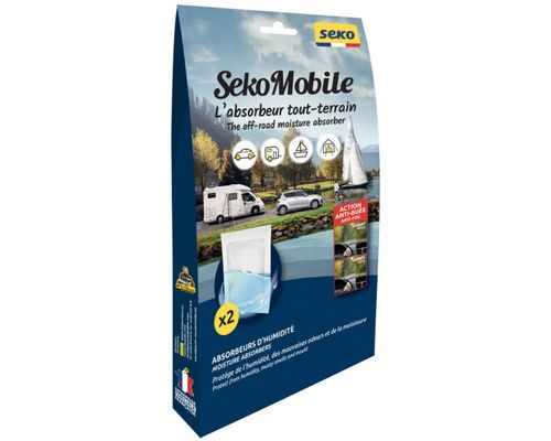 SEKO Absorbeur d'humidité Seko Mobile 150g, les 2 Seko SEKO Absorbeur d'humidité Seko Mobile 150g, les 2 Seko