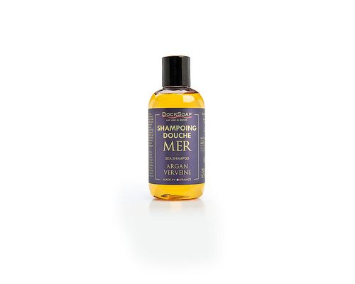DOCKSOAP Shampoing douche mer Argan-Verveine (flacon 200ML) DOCKSOAP DOCKSOAP Shampoing douche mer Argan-Verveine (flacon 200ML) DOCKSOAP