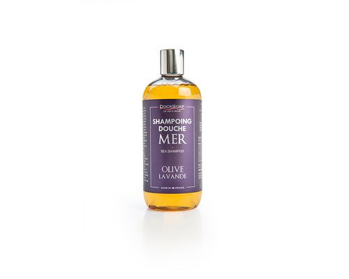 DOCKSOAP Shampoing douche mer Olive-Lavande (flacon 500ML) DOCKSOAP DOCKSOAP Shampoing douche mer Olive-Lavande (flacon 500ML) DOCKSOAP