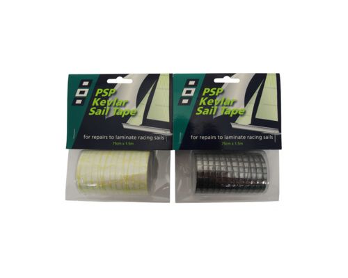 PSP Adhésif de réparation kévlar 75mm X 1,5m noir PSP PSP Adhésif de réparation kévlar 75mm X 1,5m noir PSP