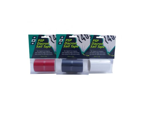 PSP Adhésif pour réparation de voile Dacron 75mm x 1.5m Noir PSP PSP Adhésif pour réparation de voile Dacron 75mm x 1.5m Noir PSP