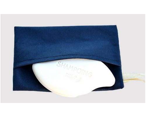 DOCKSOAP Pochette de voyage pour shampoing solide DOCKSOAP